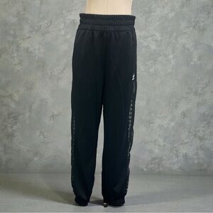 **LIKE NEW *** Adidas Black Joggers with Logo